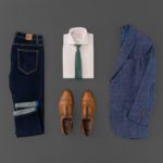 ¿Cómo combinar zapatos de vestir con vaqueros?